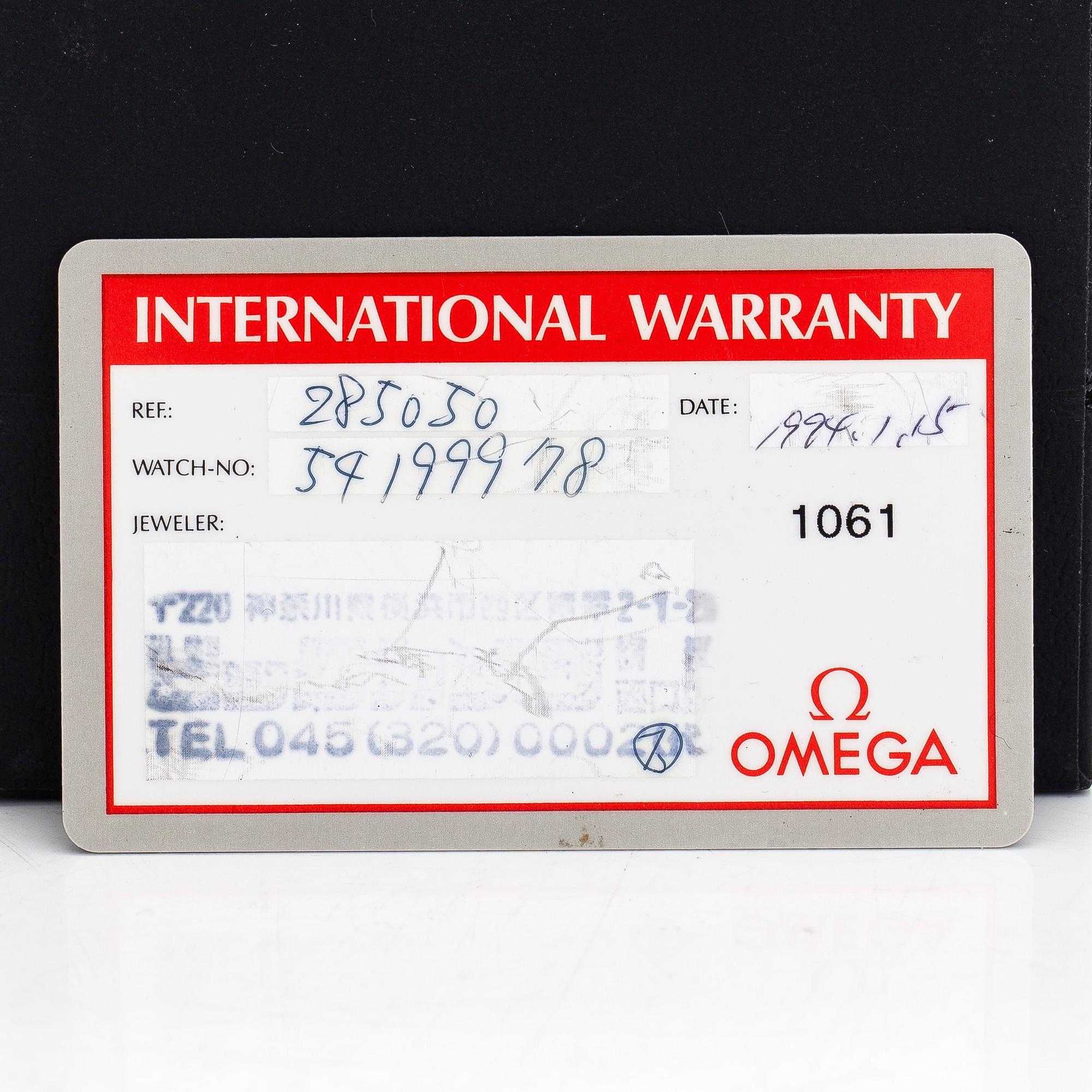 Omega, Seamaster, Professional, 200 M, "Pre-Bond", armbandsur, 38 mm.