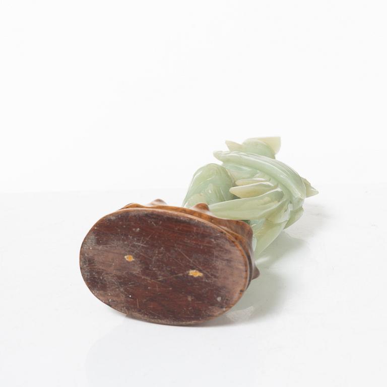 Samling stenfigurer, åtta stycken, Kina, 1900-tal/samtida.