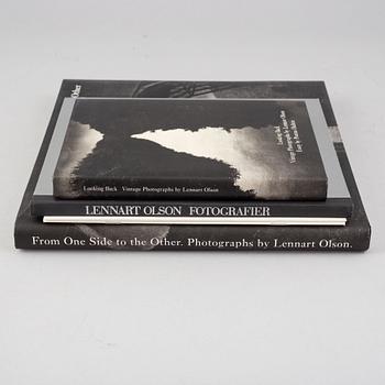 Lennart Olson, 3 books and 3 catalogues.