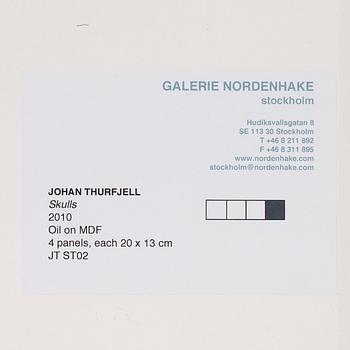 Johan Thurfjell, 'Skulls'.