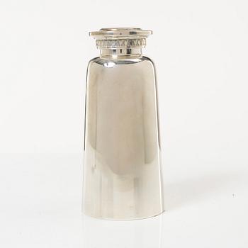 A 13 piece silver plated cocktail set by C.G. Hallberg, Sweden, 20th Century.