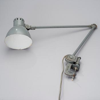 ADJUSTABLE LAMP, Tateka, Tampereen Teräskaluste, 1960.