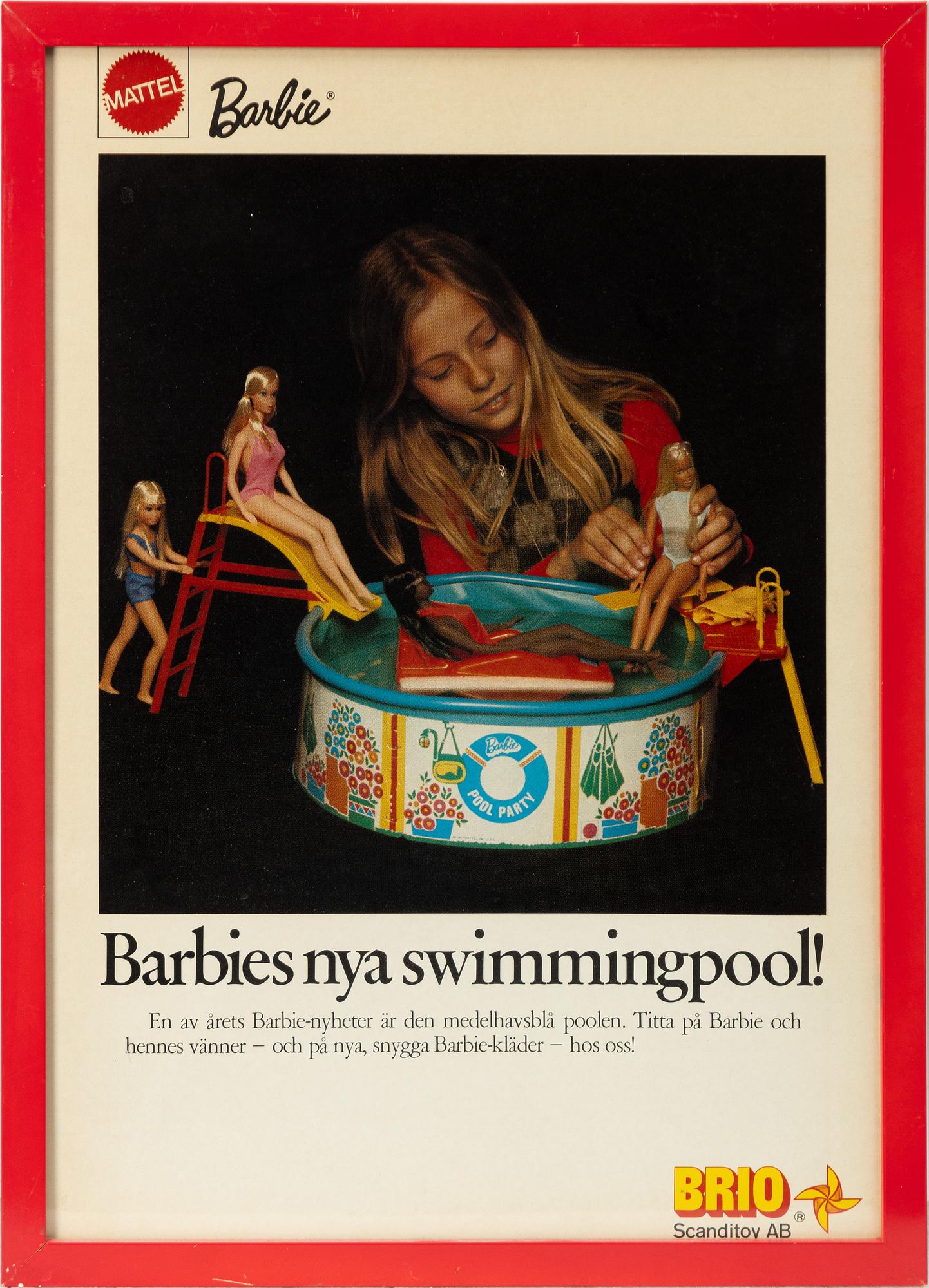 Barbie, affischer, 3 st, 1970-1989.