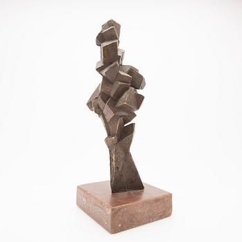 Wolfram Beck, skulptur, brons.