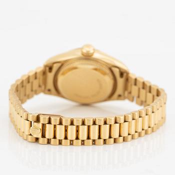 Rolex, Oyster Perpetual, Datejust, "Dégradé Diamond Dial", wristwatch, 26 mm.