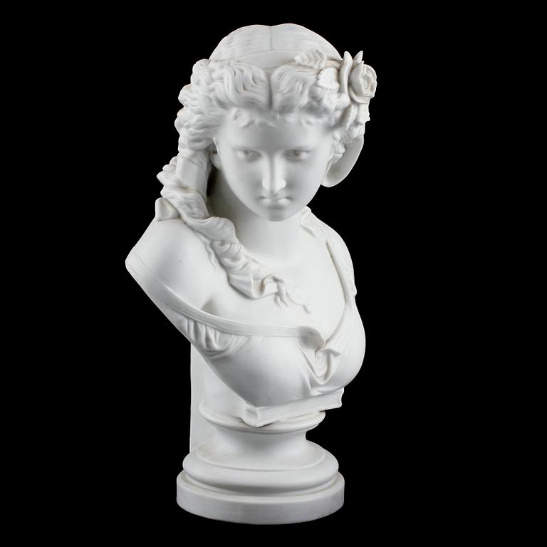 FIGURIN, parian, 1900-talets första hälft.