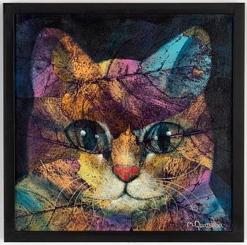 Michael Qvarsebo, acrylic on canvas, signed.