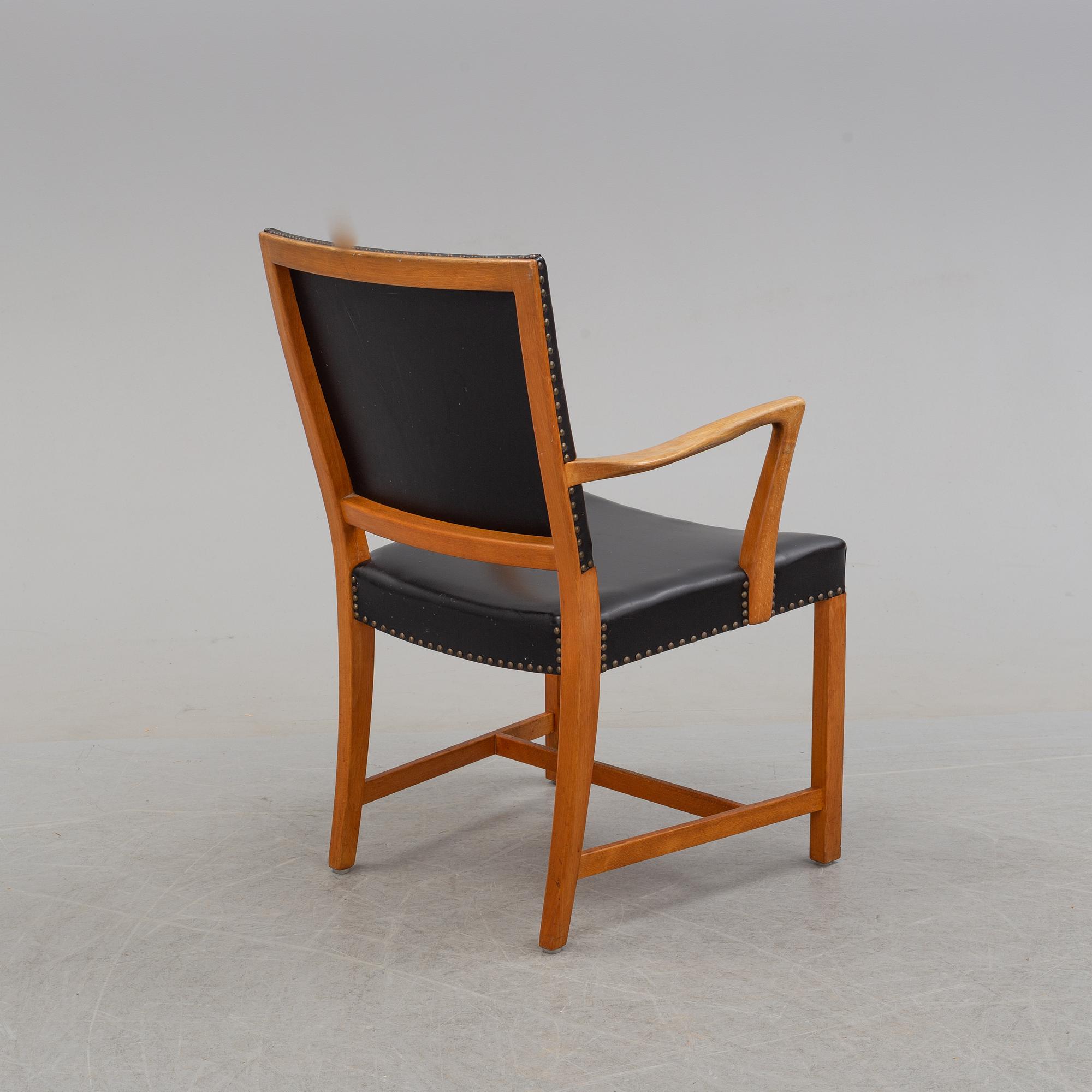 A late 20th century arm chair by Karl Erik Ekselius, JOC.