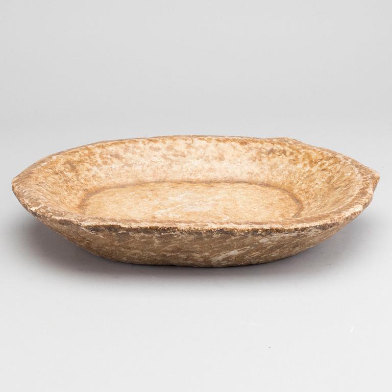 A MARBLE BOWL.