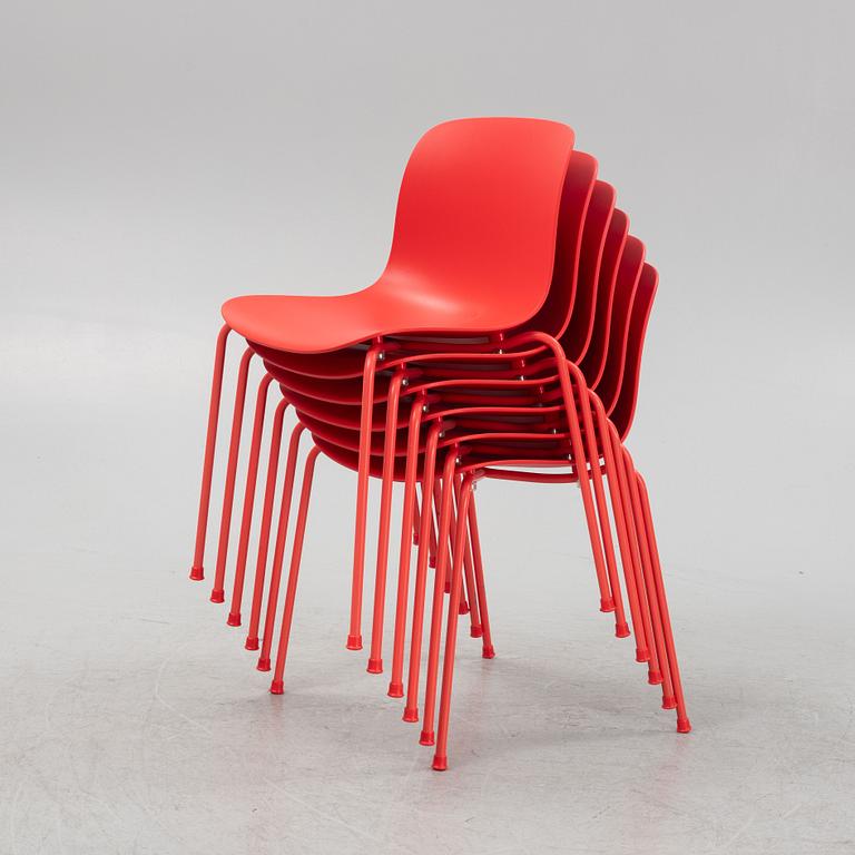 Marcel Wanders, a set of six 'Troy' chairs, Magis, Italy.