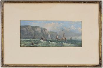 Okänd konstnär 1800-tal · UNKNOWN ARTIST, gouache, unsigned.