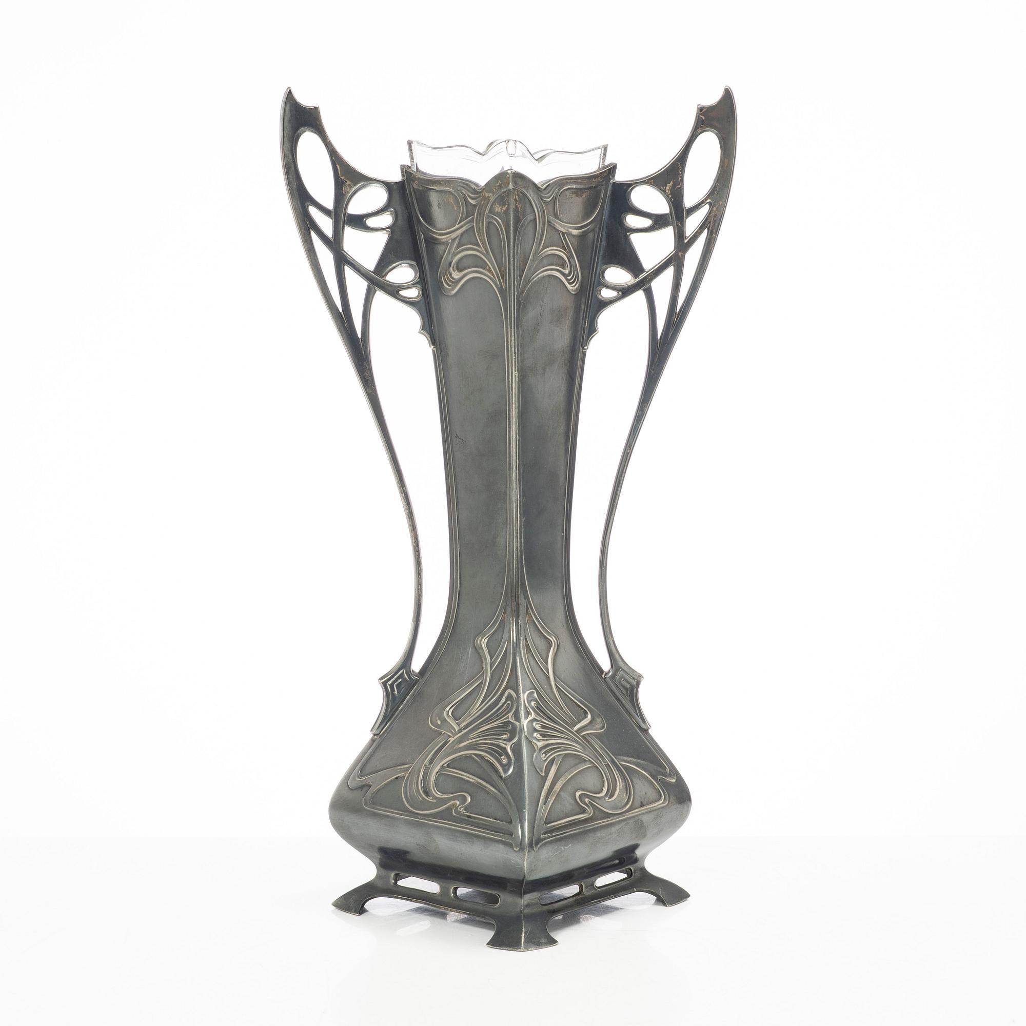 Württembergische Metallwarenfabrik (WMF), An Art Nouveau Vase, early 20th century.