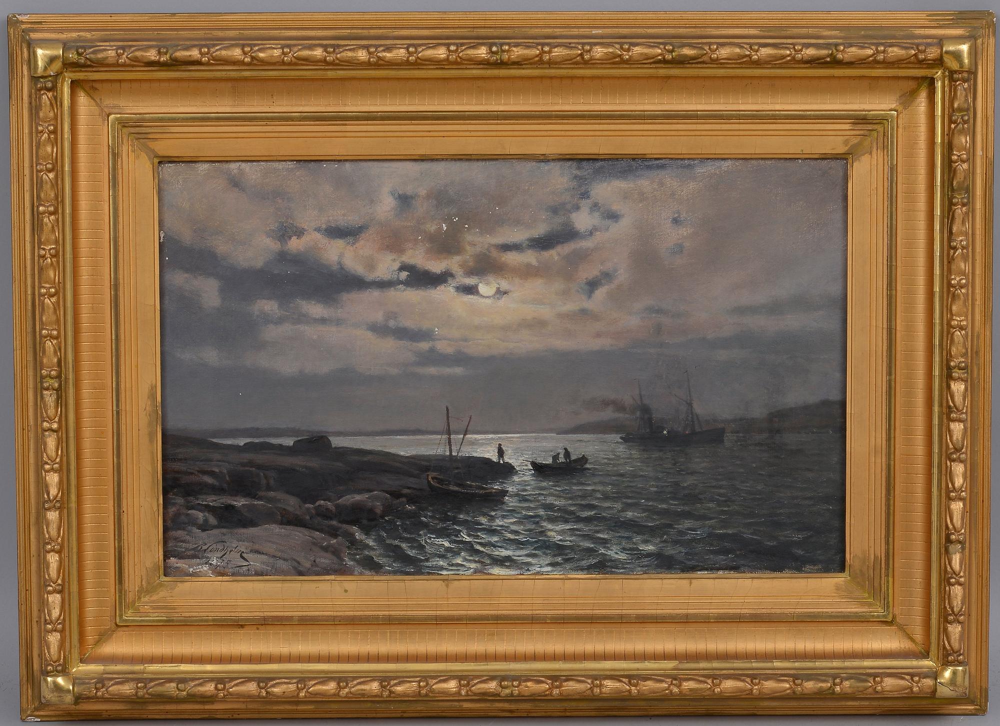 Berndt Lindholm, FISKARE I MÅNSKEN.
