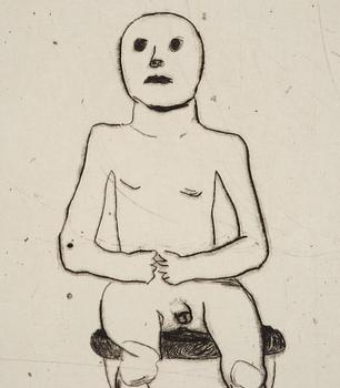 Hans Wigert, Nude.