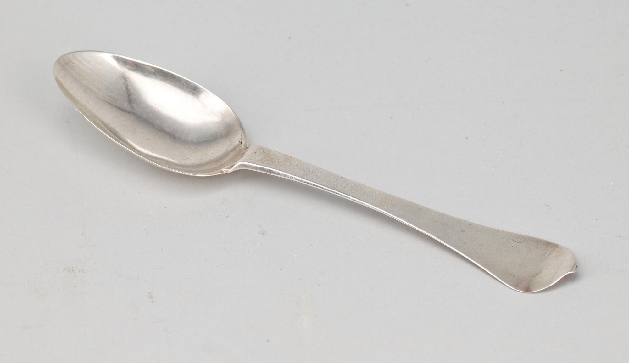 RÅTTSVANSSKED, silver, Peder Nilsen Satterup, Frederica, Danmark, 1713-1741.