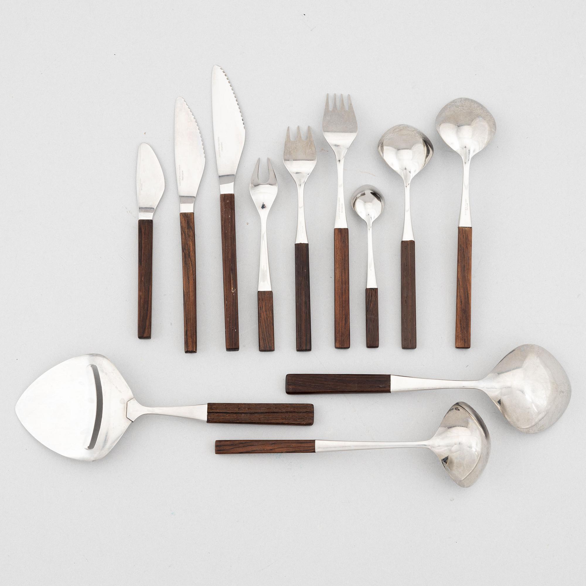 Tias Eckhoff, an 163-piece 'Opus' cutlery, Lundtofte, Denmark
