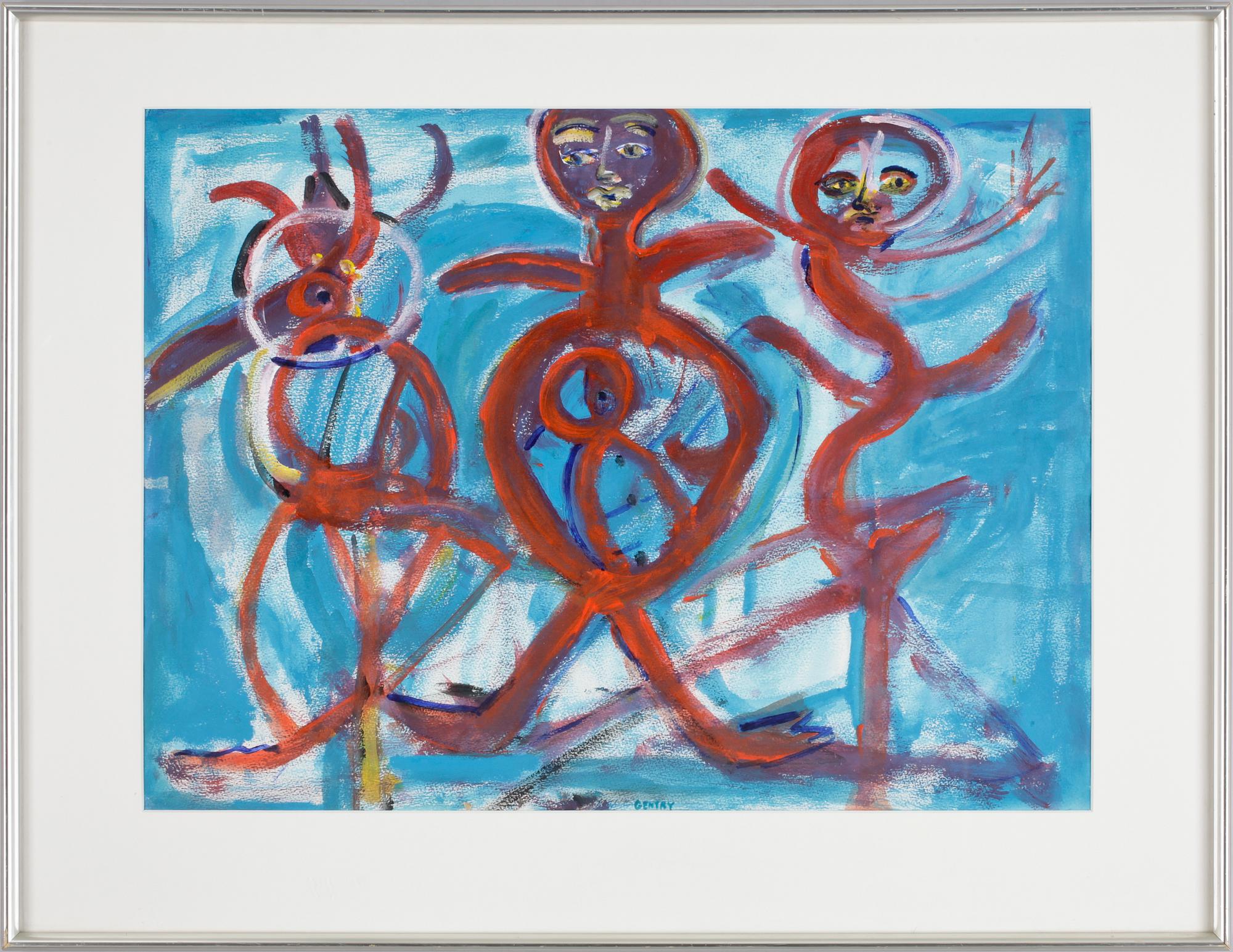 HERBERT GENTRY, blandteknik, sign.