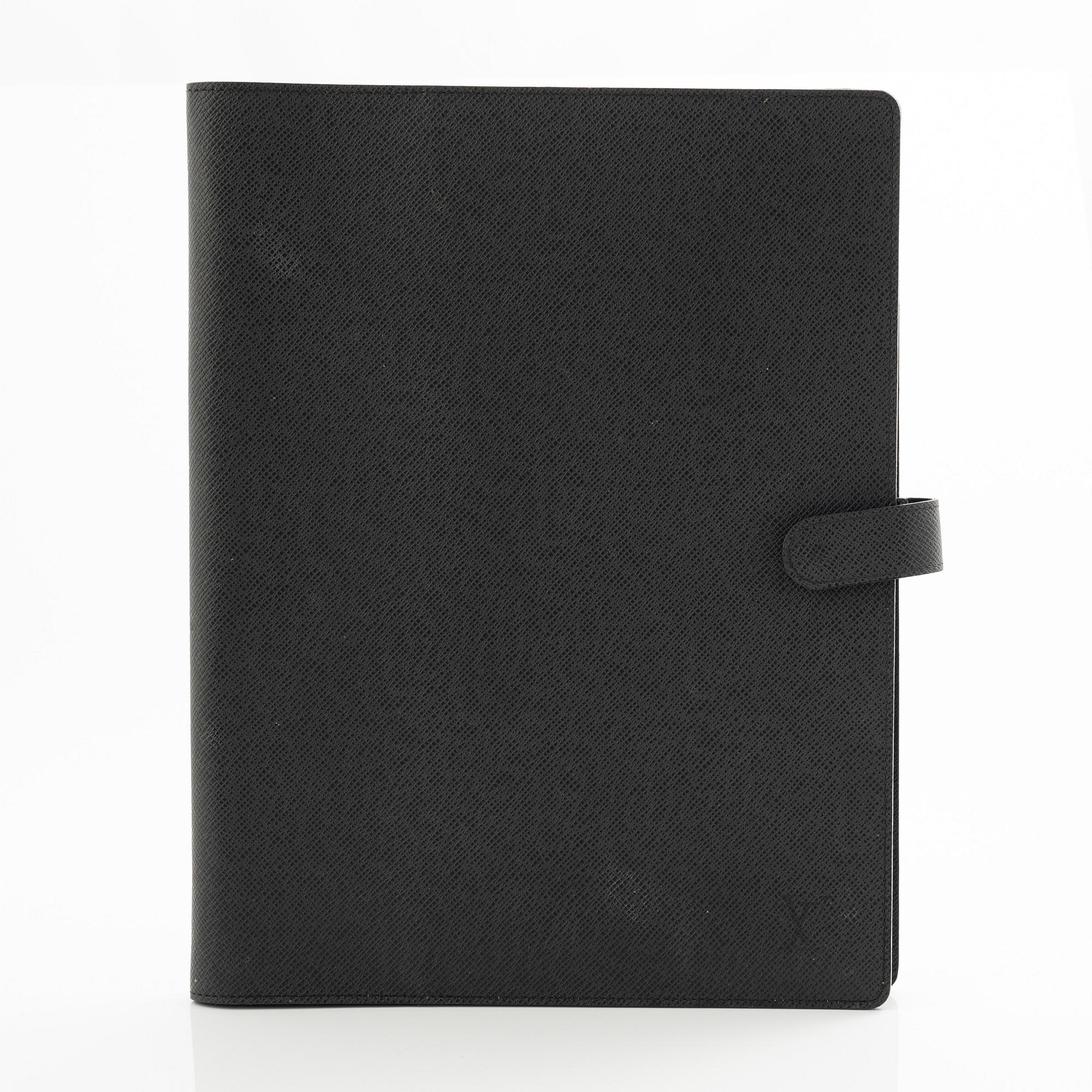 Louis Vuitton, "Taiga Mens Large Agenda Cover",