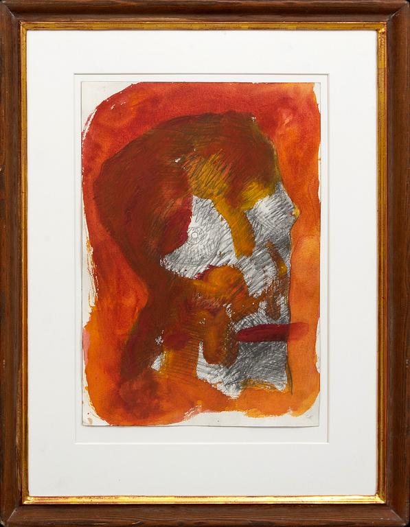 Claes Eklundh, mixed media on paper.