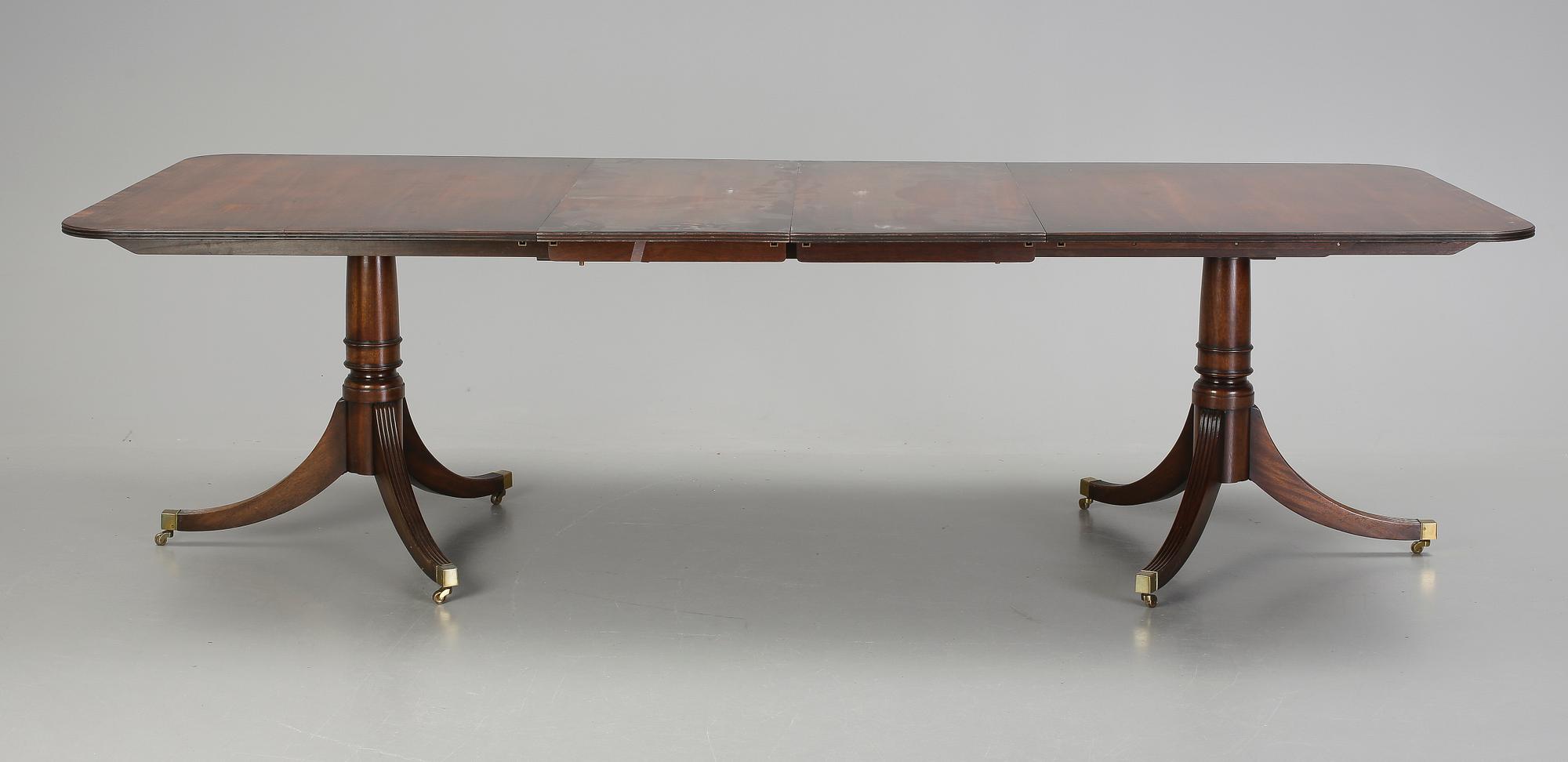 MATSALSBORD, Engelsk stil, 1900-talets andra hälft.