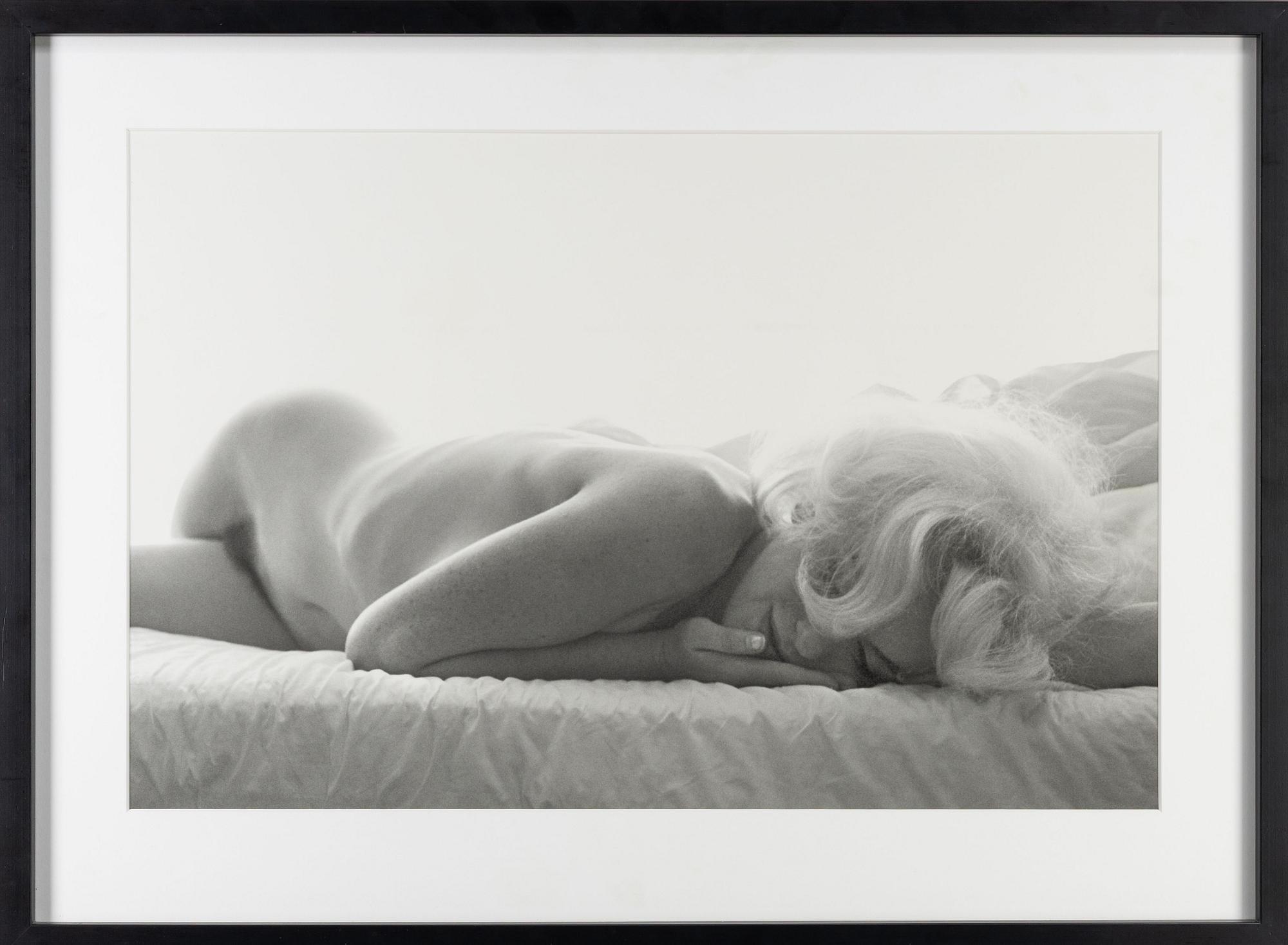 Lars-Erik Nygårds, "Marilyn Monroe photographed in Los Angeles at Bel Air Hotel, June 27th 1962".