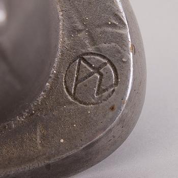 ALLAN EBELING, efter, skulpturer, 8 st, rostfritt stål, signerade i godset, precisionsgjuteriet Nyby bruk.