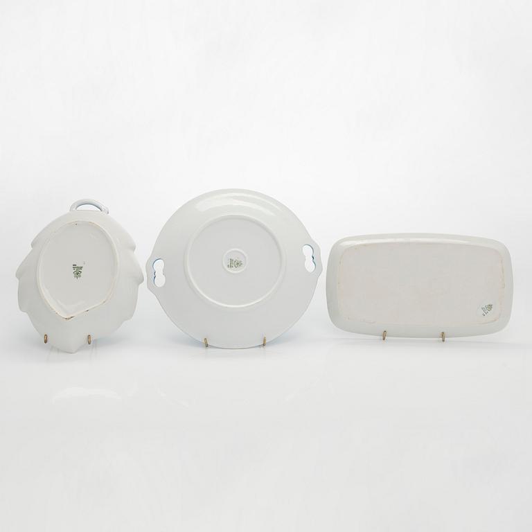 Kahviastiasto, 47 osaa, "Måsen", posliini, Bing & Grøndahl, Tanska.