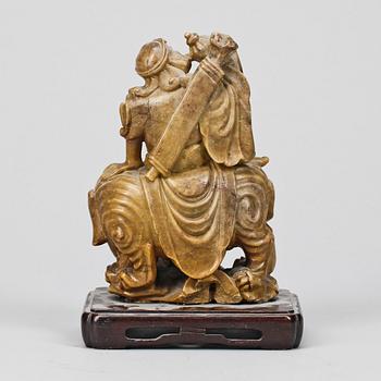 SKULPTUR, sten, Kina, 1800/1900-tal.