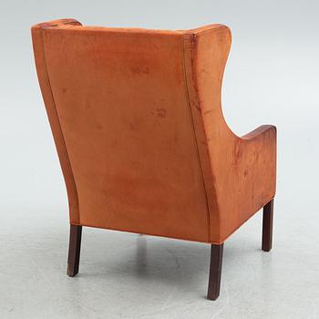 Børge Mogensen, fåtölj, modell 2204, Fredericia Stolefabrik, Danmark.