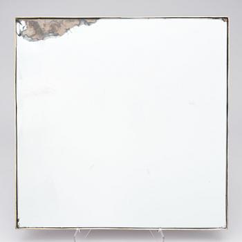 Bordsplateau, tre delar, i argent haché, 1700-tal.