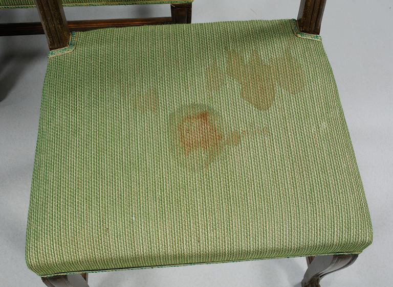 STOLAR, 12 st, barockstil, 1900-talets första hälft.