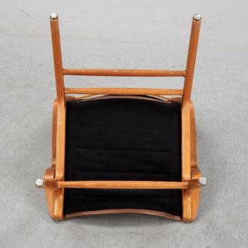 Peter Hvidt & Orla Mølgaard Nielsen, an armchair model 'AX-6060' for Fritz Hansen, Denmark 1960's.
