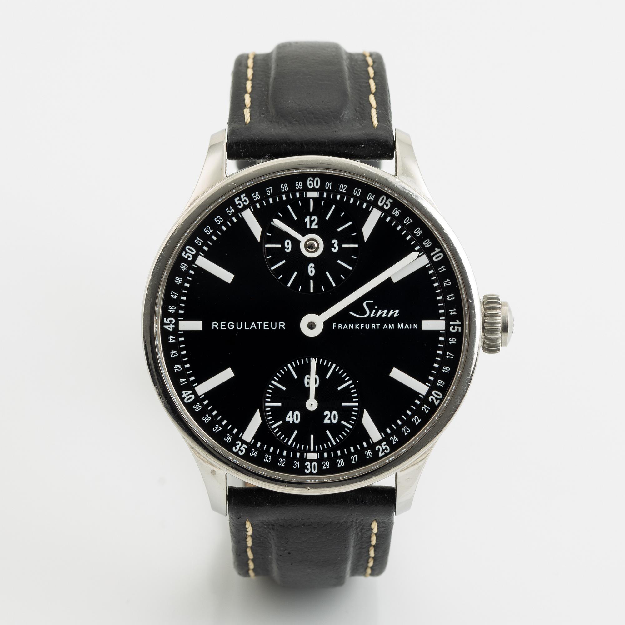 Sinn, Regulateur Technik, armbandsur, 44 mm.