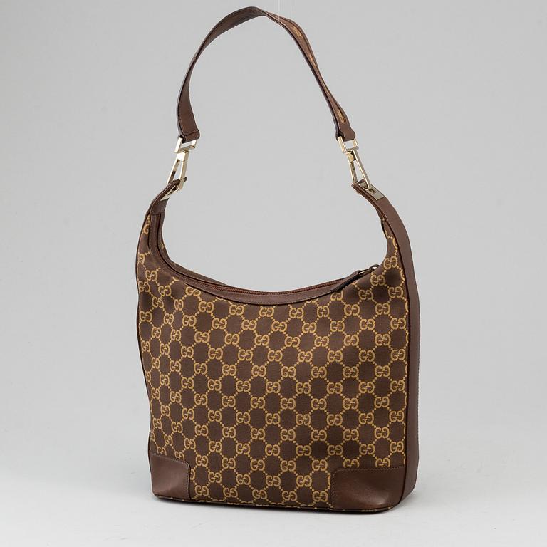 GUCCI, 'GG Canvas Shoulder Bag'.