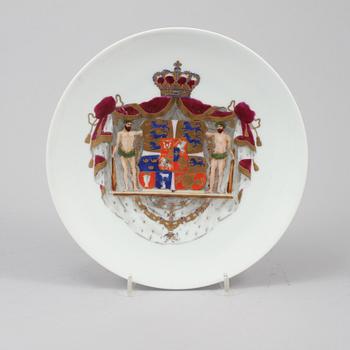 ASSIETT, porslin, Danmark, omkring sekelskiftet 1900.