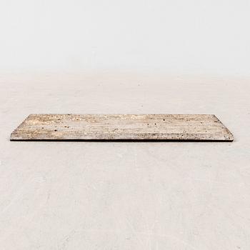 Mårten Cyrén, fotskrapa Byarums bruk aliminium.