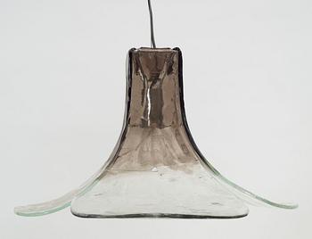 TAKLAMPA, glas. 1900/2000-tal. H ca 46.