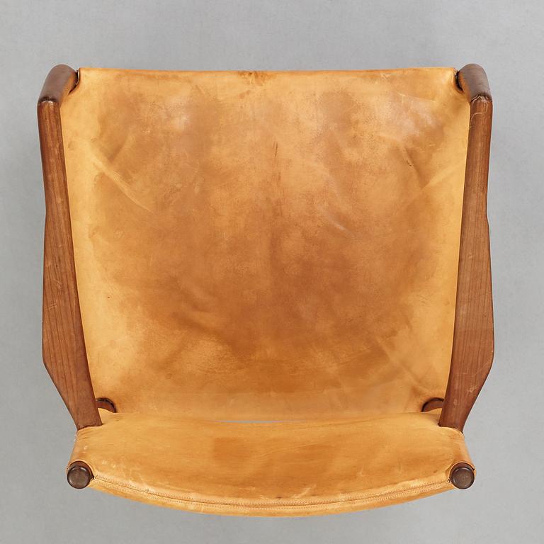 HANS J WEGNER, karmstol, Plan møbler för Jydsk tlf, Danmark 1938-41.