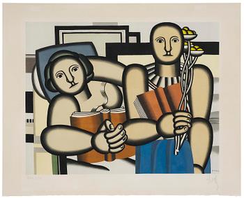 722. Fernand Léger, after, "La lecture".