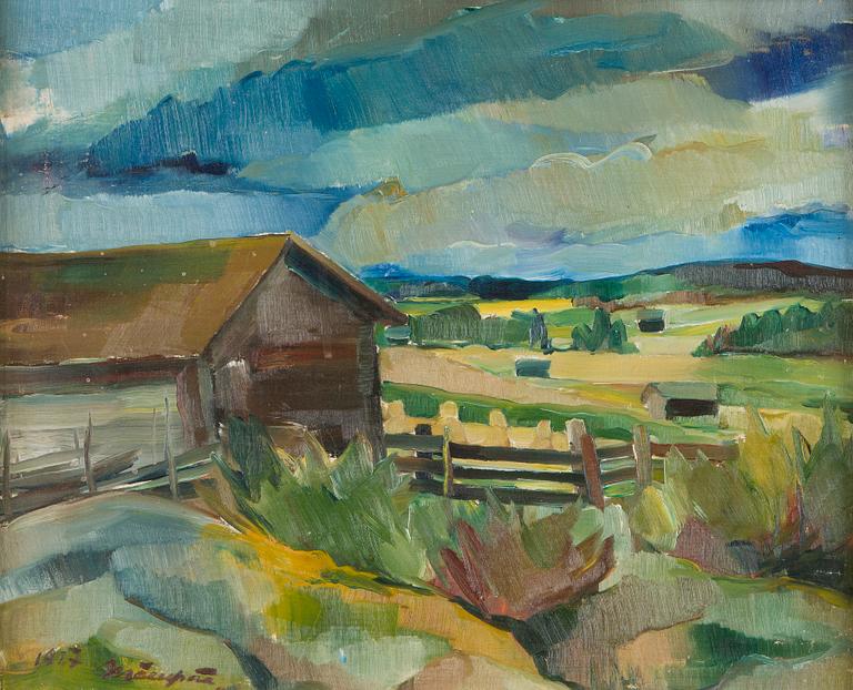 Arvi Mäenpää, View from the Countryside.