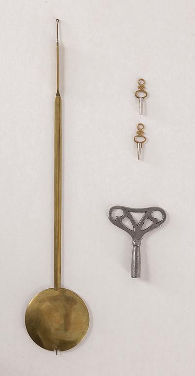 A Swedish Empire wall-clock.