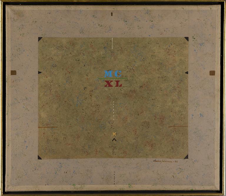 AARNO SALOSMAA, olja på duk, signerad och daterad -75.