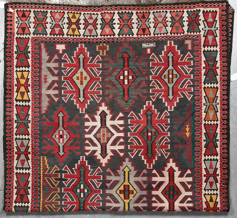 KELIM, semiantik, Kaukas/Nordväspersisk, ca 295x162 cm.