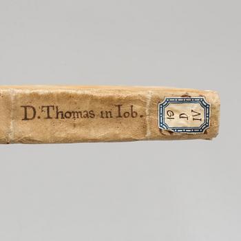 BOK, Thomas Aquinas’ Commentary on Job, 1588.