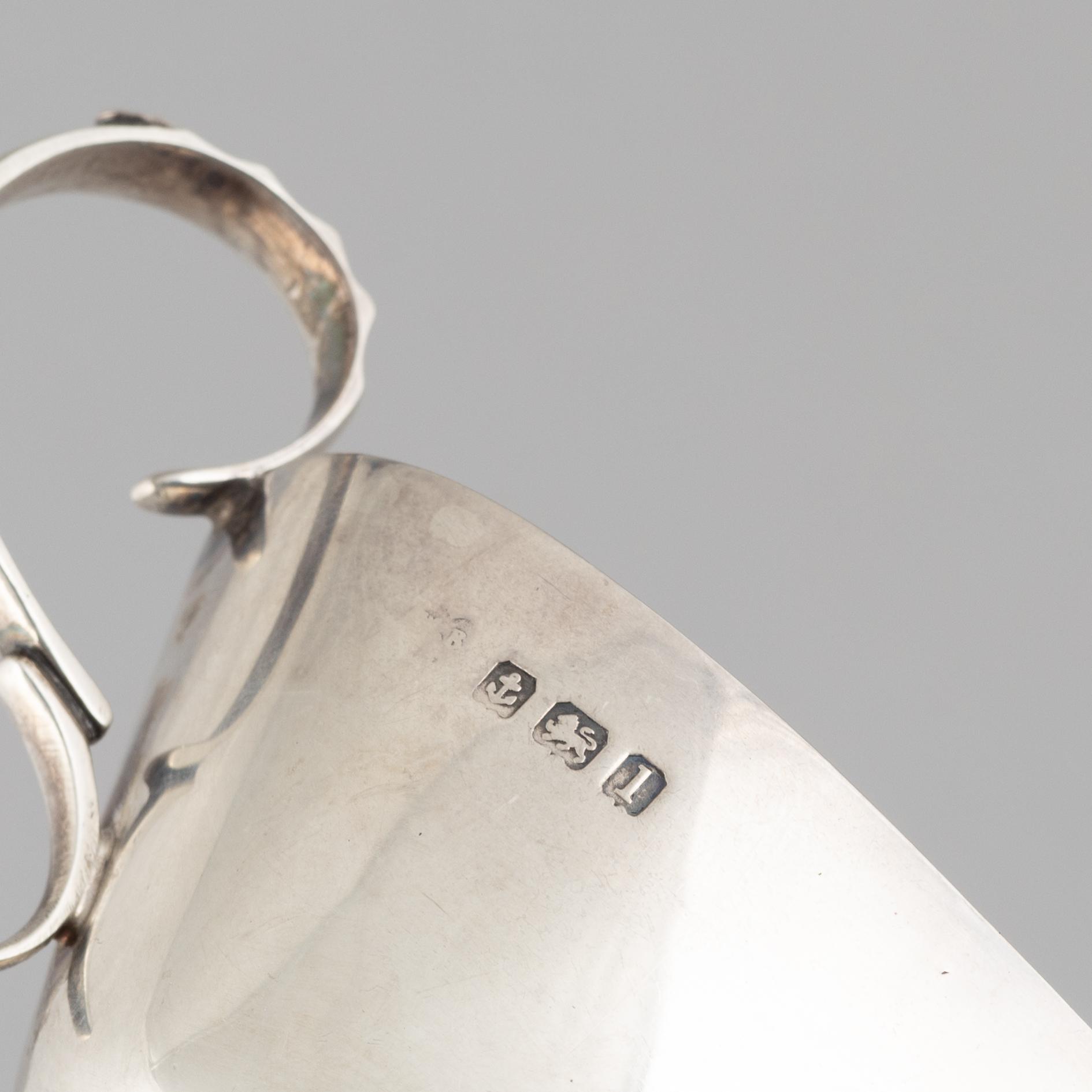 Såssnipor, två stycken, silver, Williams, Birmingham 1910.