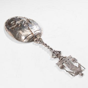 SKED, silver, Schoonhoven, Holland. Svenska kontrollstämplar, 1900-talets första hälft. Vikt 76,5 g.