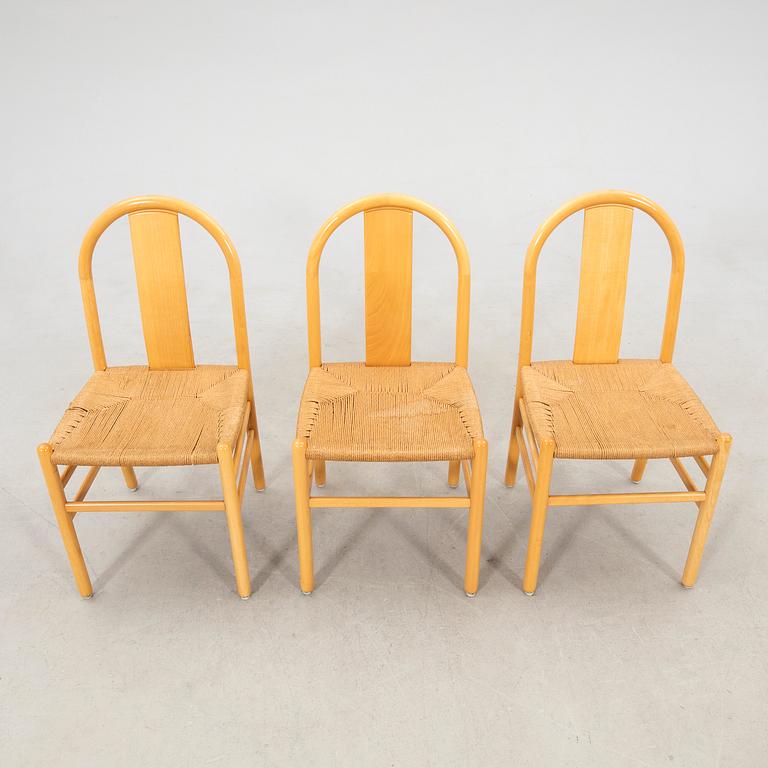 Annig Sarian chairs, 6 pieces "Thalia" Tisettanta Italy.
