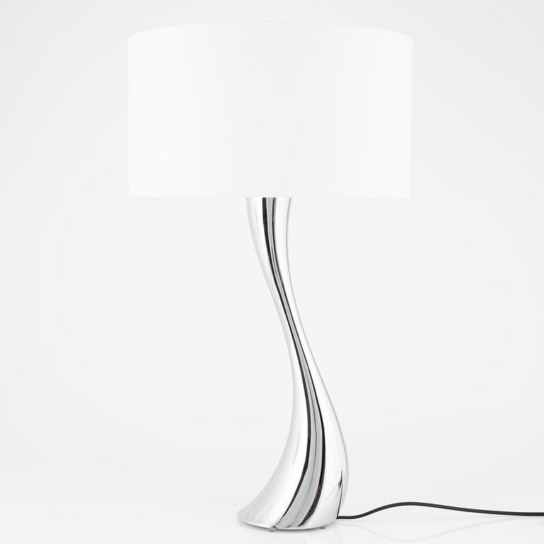 Constantin Wortmann, a 'Cobra' table lamp, Georg Jensen, Denmark.