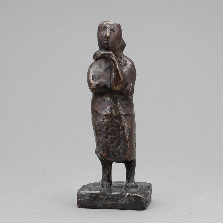 BROR MARKLUND, skulptur, brons, monogramsignerad BM.