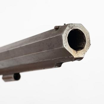A percussion rifle, mid-19th century, Denmark.
